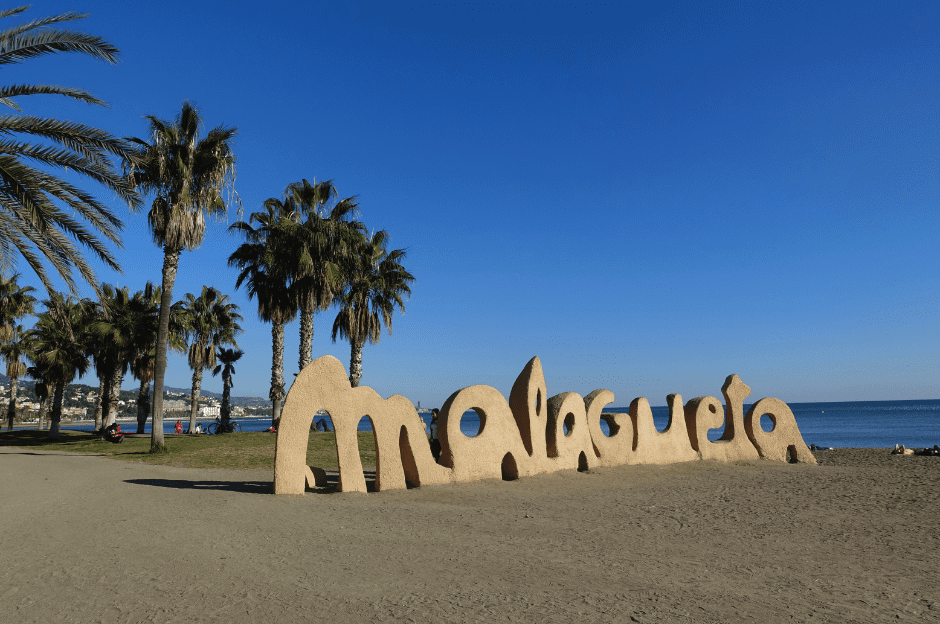 Playas de Málaga: La Malagueta