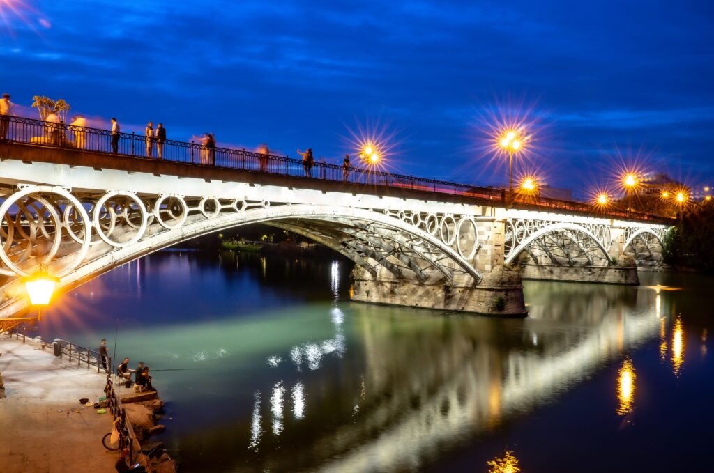 Puente de Triana en Sevilla