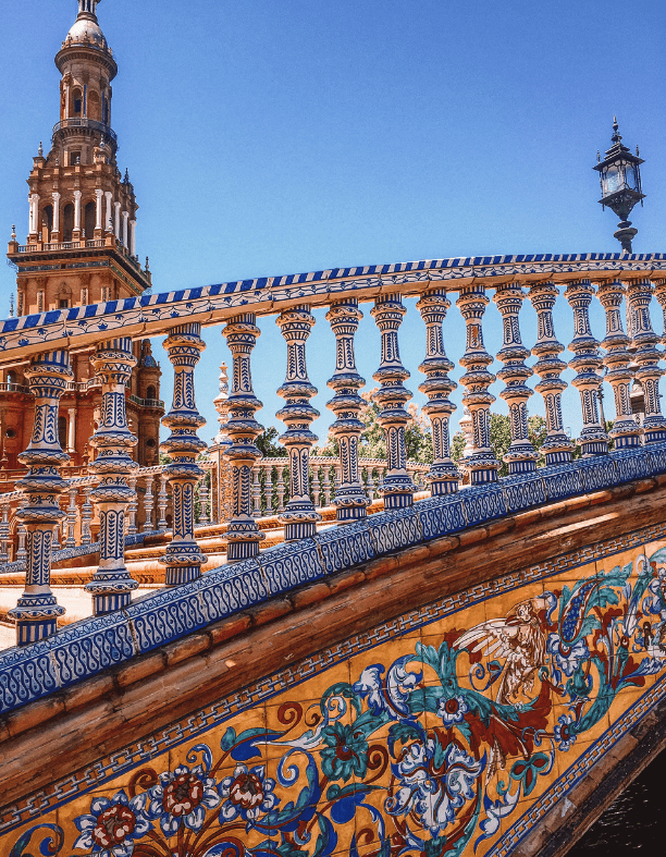 Puentes de la Plaza de España de Sevilla