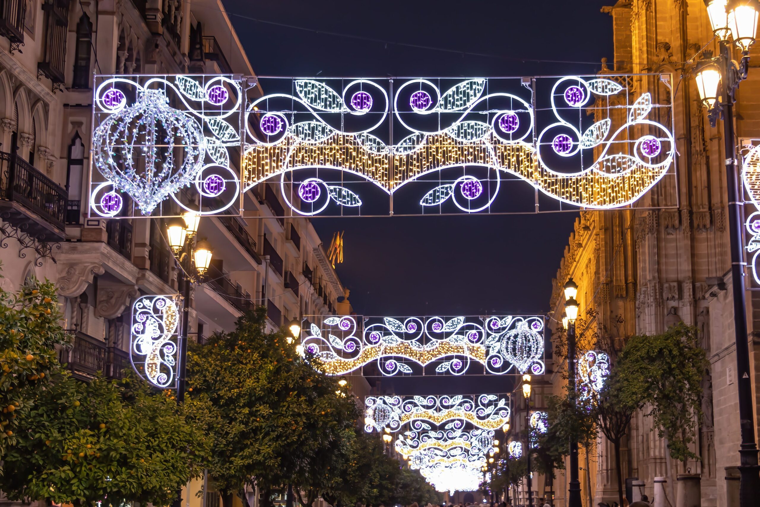 Luces de Navidad en Sevilla