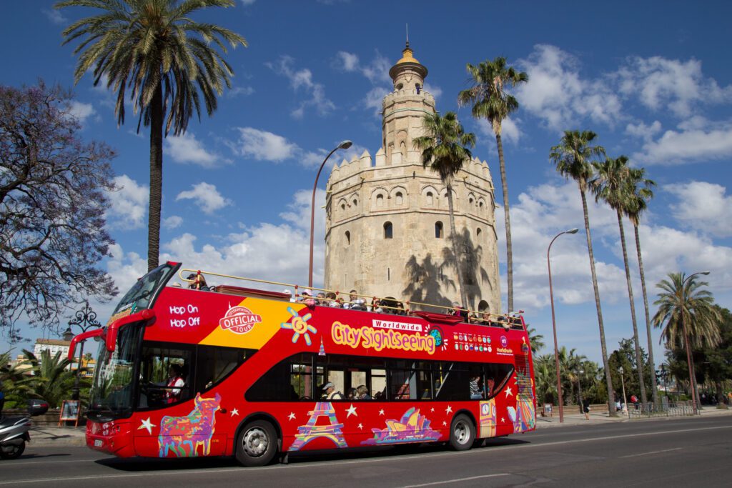 Autobús turístico de Sevilla